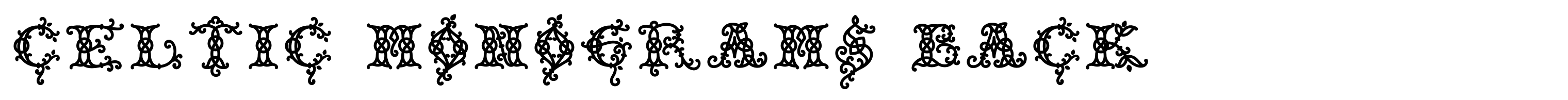 Celtic Monograms Back
